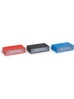 Senka Portbag PÇ012 Çekmece Mavi-Kırmızı