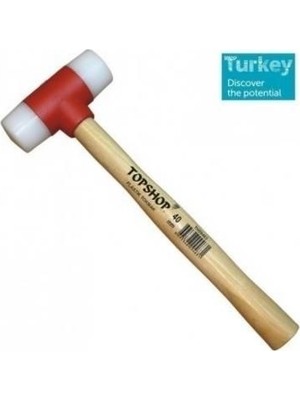Senka Topshop 09463 Ağaç Saplı Plastik Tokmak 40 mm
