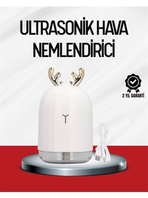Senka El Tipi USB Mini Soğuk Mist Nemlendirici 220 ml Tank