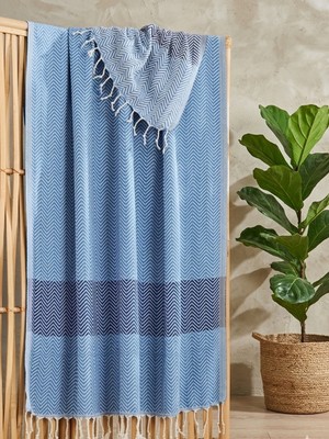 Shipla Home %100 Pamuk Plaj Havlusu, Xxl 100X180CM