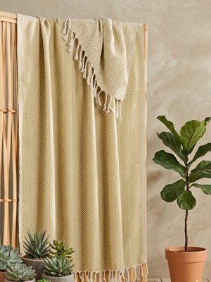 Shipla Home %100 Pamuk Plaj Havlusu, Xxl 100X180CM