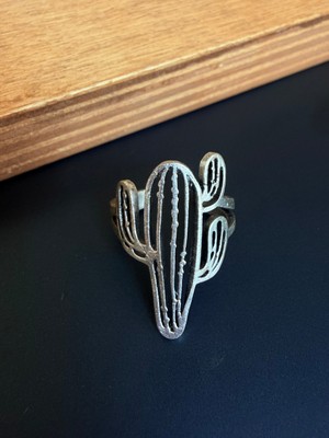 Aida Jewelss 925 Ayar Gümüş Kaplama  Işçilikli Tasarım Yüzük Ayarlanabilir Ölçü