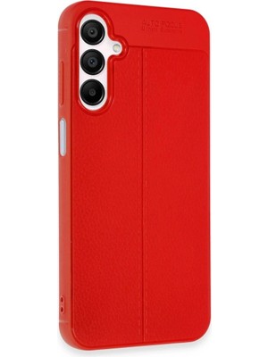 Colezium Galaxy A15 4g Kılıf Auto Fus Kapak - Kırmızı