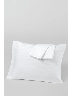 Uravas Store 2 Adet Zeus Serisi Pamuk Saten Otel Yastık Kılıfı 50X70