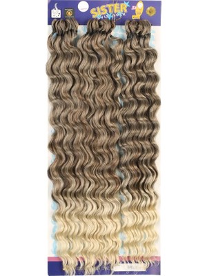 Uravas Store Afro Daası  / Küllü Kahve / Platin Ombreli 8/613