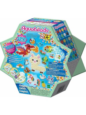 Canarino 31601 Aquabeads Starbead Başlangıç Seti 1000 Parça Boncuk +4 Yaş