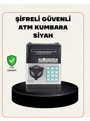 TeknoKapsül Kasası Görünümlü Elektronik Şifreli Kumbara -