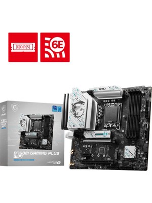 MSI B760M-A WIFI DDR5 DP×2 HDMI×2 TeknoKapsül Msi B760M Gaming Wifi Ddr5 6800MHZ 2xhdmi 2xdp Fiyatı