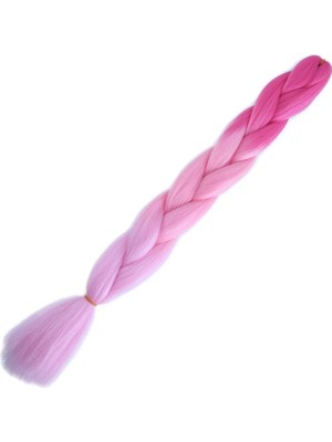 TeknoKapsül Afrika Örgülük Ombreli Sen 100 Gr. / Koyu Pembe / Pembe / Pembe