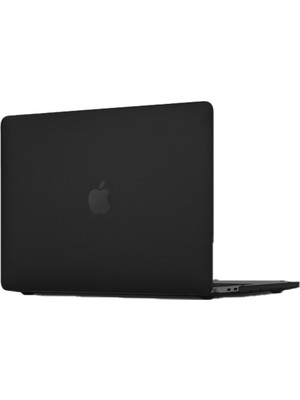 Nova Premium Ex Macbook Pro 16.2 2021 Macbook Buzlu Kapak - Siyah