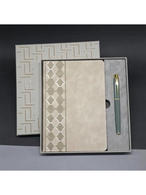 Uravas Store Mey Ithalat®  Deri Defter ve Kalem Set