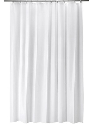 Ikea Bjärsen Duş Perdesi, Beyaz, 180X200 cm