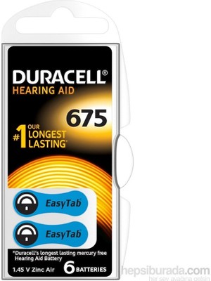 TeknoKapsül 675 Numara 6 Lı Pili