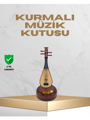 TeknoKapsül Ud Sembolü Müzik Kutusu Estetik Tasarım Melodi Destekli -