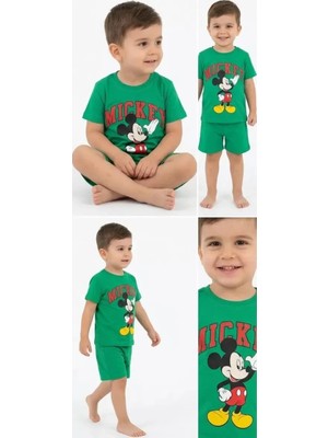 TeknoKapsül 2/5 Yaş Mickey Baskılı Çuk Takımı