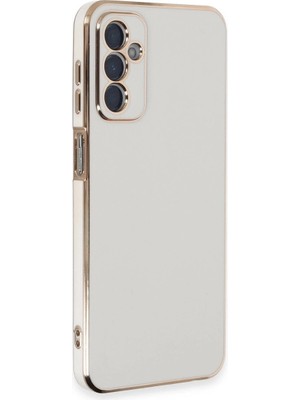 Colezium Galaxy A14 4g Kılıf Volet  - Beyaz
