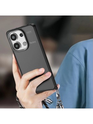 Colezium Note 13 Pro 4g Kılıf Elegant Kapak - Siyah