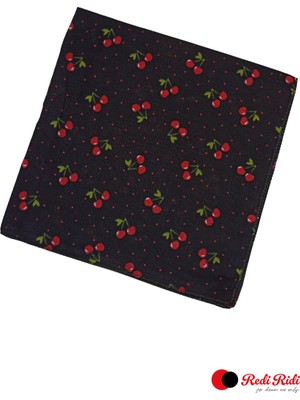 Redi Ridi Kare Bandana Kiraz