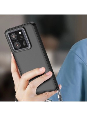 Colezium Mi 13T Kılıf Elegant Kapak - Pudra
