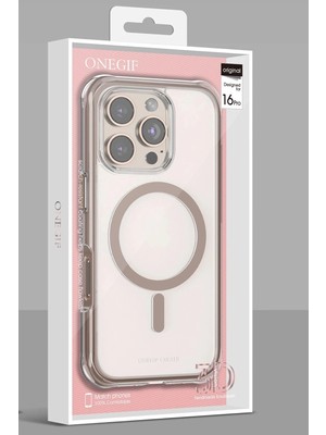 Colezium Onegif  Iphone 16 Pro Hulk Magsafe Kapak - Beyaz