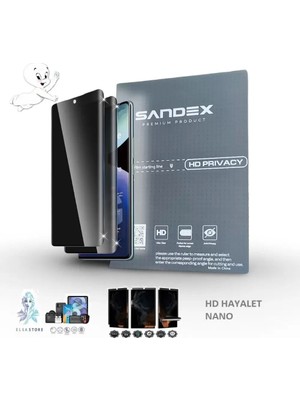 Vivo X200 Pro Max Uyumlu Nano Ekran Koruyucu Ultra Esnek Ince Hd Hayalet - Sandex