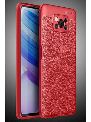 Colezium Pohone X3 Kılıf Auto Fus Kapak - Kırmızı