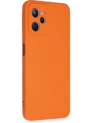 Colezium Realme C35 Kılıf Nano Içi Kadife  - Tcu