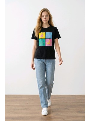 NİVA.ZY Baskılı T-Shirt