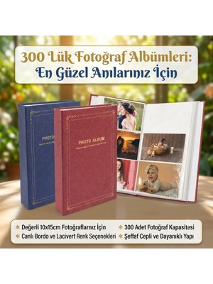 Best Hediye 300’LÜK Fotoğraf Albümü - 10X15CM