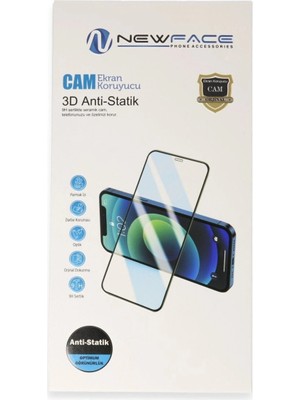 Colezium Iphone 14 Pro 3D Antistatik Cam Ekran Koruyucu