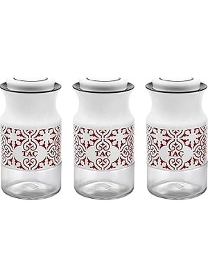 Uravas Store Vera 3 Prç Baharatlik Küçük Beyaz/kirmizi