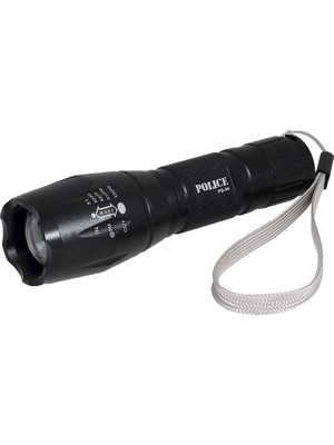 Canarino Ps-44 Cree T6 LED + Zoom Şarj Edilebilir El Feneri
