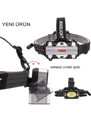 Canarino 4 Modlu Sensörlü Şarjlı  Güçlü Kafa Lambası  WT-248