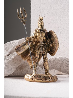 Imosas Spartacus Savaşcı Heykel Dekoratif Obje Biblo