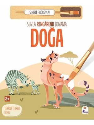 Suyla Rengarenk Boyama - Doğa (Sihirli Fırçasıyla)