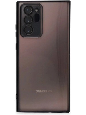 Colezium Galaxy Note 20 Ultra Kılıf  Lensli  - Siyah