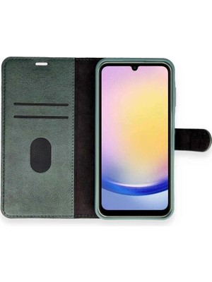 Colezium Mi Note 10 Trend S Plus Kapaklı Kılıf - Kırmızı