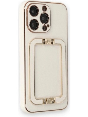 Colezium Iphone 14 Pro Max Kılıf Co Elit Kapak - Beyaz