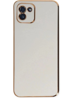Colezium Galaxy A03 Kılıf Volet  - Beyaz