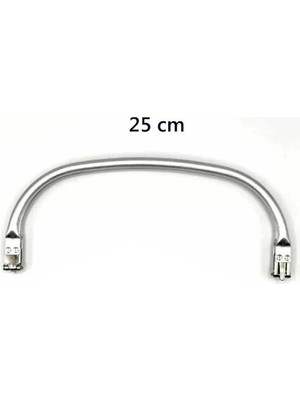 Nuveden Ieg - Gizli Metal Mango Çanta Bursu – 25 cm - Metal Çanta Aparatı Çanta Aksesuarı