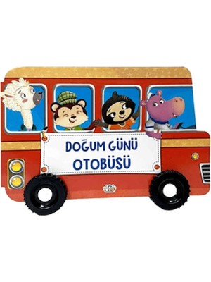 Doğum Günü Otobüsü Tekerlekli Kitaplar