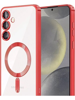 Colezium Galaxy A55 5g Kross Magneticsafe Kapak - Kırmızı