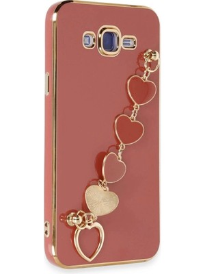 Colezium Galaxy J7 Kılıf Esila  - Kırmızı