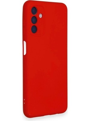 Colezium Galaxy A14 4g Kılıf Nano Içi Kadife  - Kırmızı