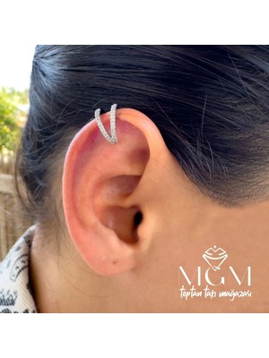 Nuveden Ieg - Kıkırdak Küpesi Earcuff