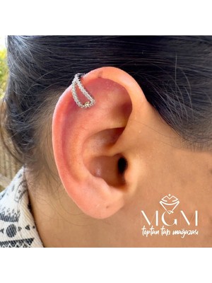 Nuveden Ieg - Kıkırdak Küpesi Earcuff