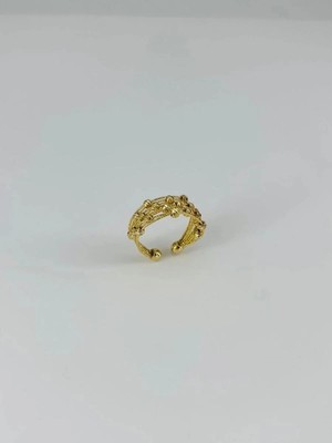 My Best Store Ieg - 14 K Gold Kaplama Yüzük
