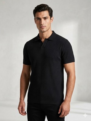 Centilmen Kip Erkek Triko Polo Yaka Kısa Kollu T-Shirt 10134