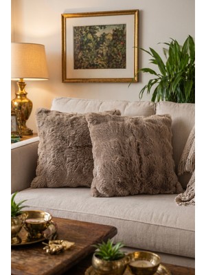 Momo Dizayn Peluş Kırlent Kılıfı 45X45 1 Adet