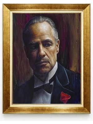 Tablore The Godfather Baba Filmi Tablosu Don Vito Corleone Sinema Sever Hediyesi